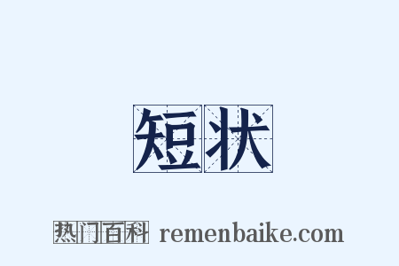 短状是什么意思的图片